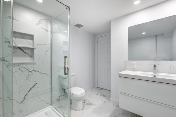 Basement Bathroom Installation in Elk River