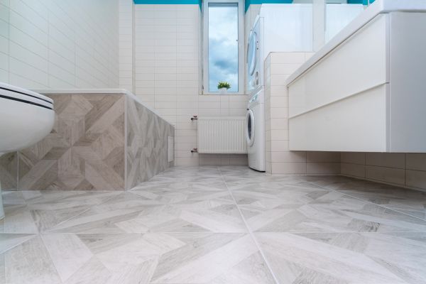 Bathroom Floor Remodeling in Elk River