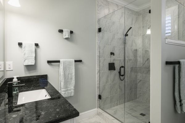 Granite Shower Installation in Elk River