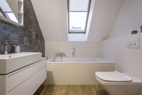 Attic Bathroom Construction in Elk River